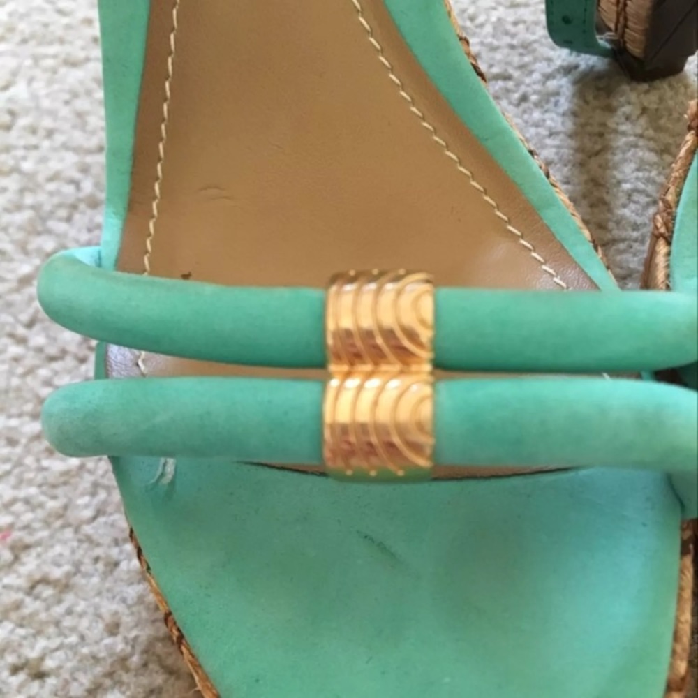 Turquoise Heels - Picture 3 of 3