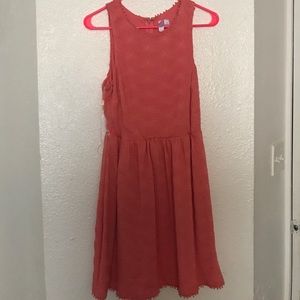 Coral dress! Perfect for summer!