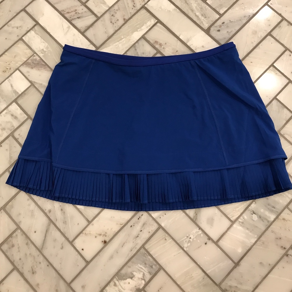 Lululemon Blue City Sky Run By skirt.