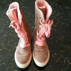 Converse All Star Little Girls Lace Up Boot