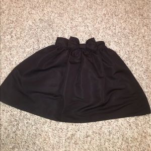 Urban Outfitters Black Bow Skirt