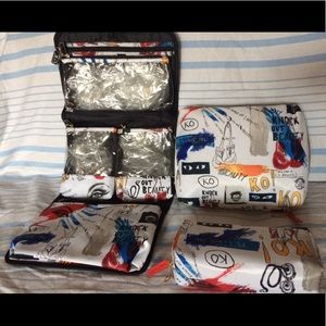 Makeup bags set of 3