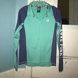 VS Pink Half Zip