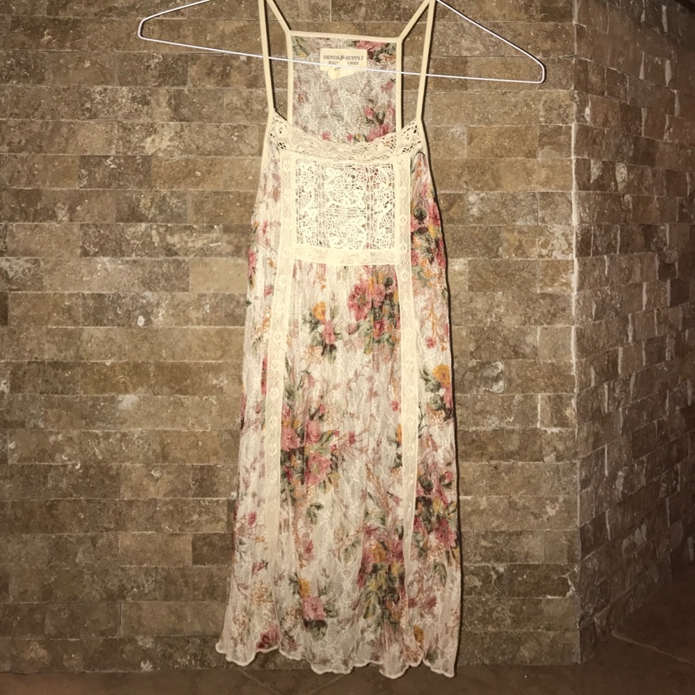 Denim & Supply Ralph Lauren lace floral dress