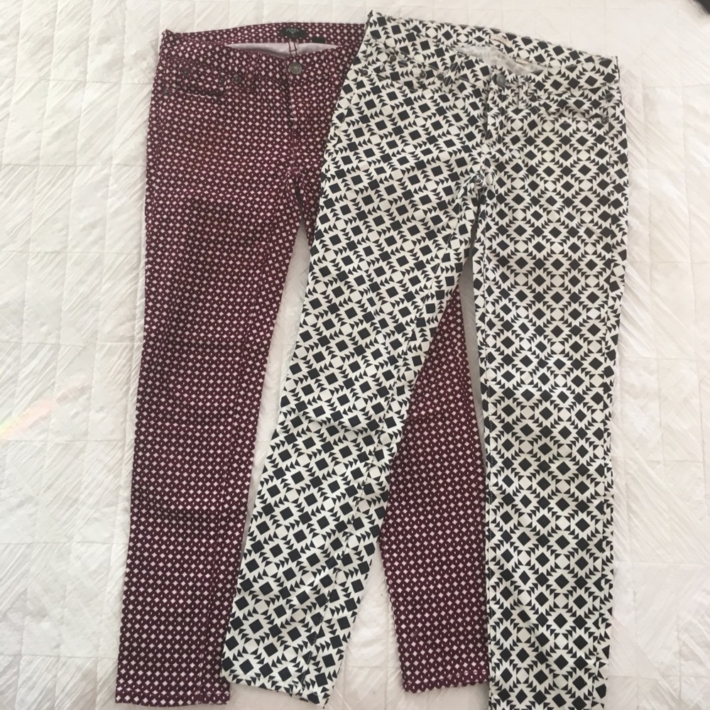 J Crew skinny ankle pants.