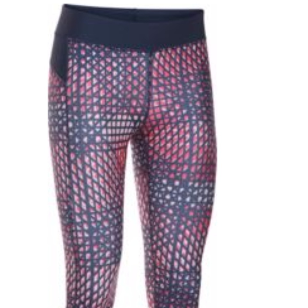 Under Armour Womens HeatGear Armour Printed Capris - Picture 8 of 8