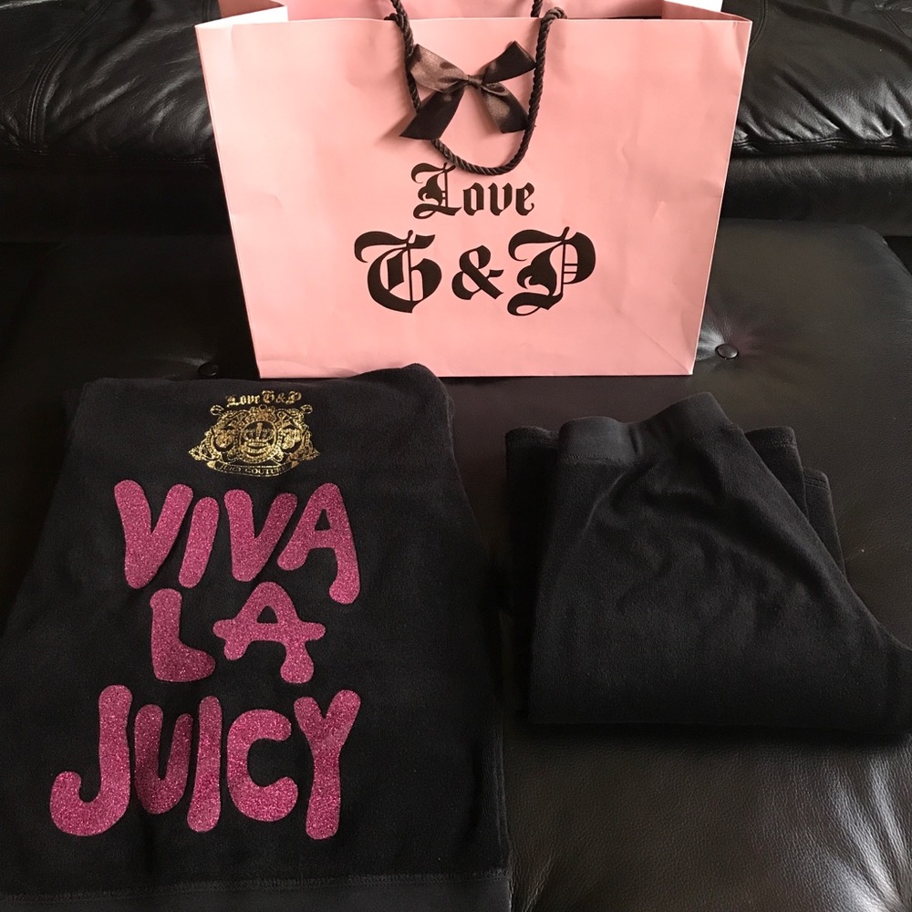 Juicy Couture Terry Cloth Ltd Edition Track Suit