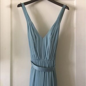 White by Vera Wang Bridesmaids Dress, Mist, Size 4