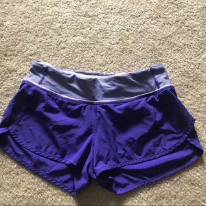 Lululemon Speed running shorts