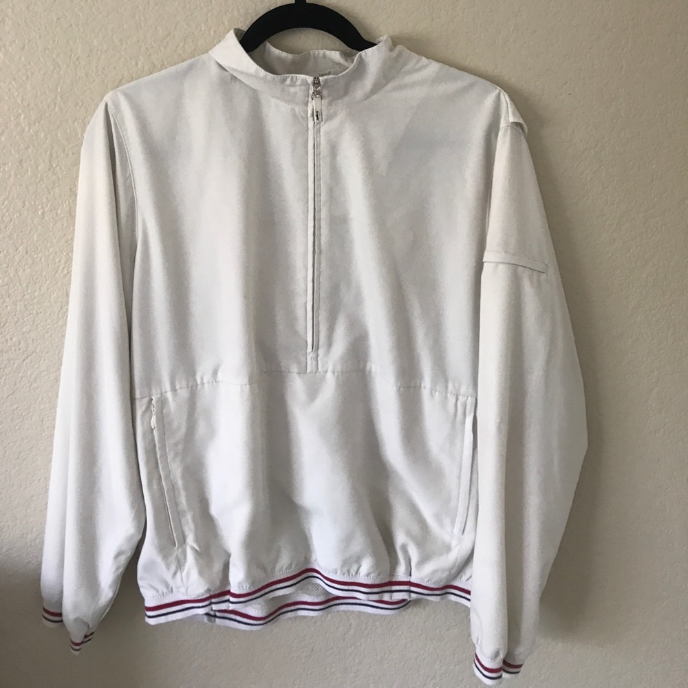 Vintage oversized Liz Claiborne half zip
