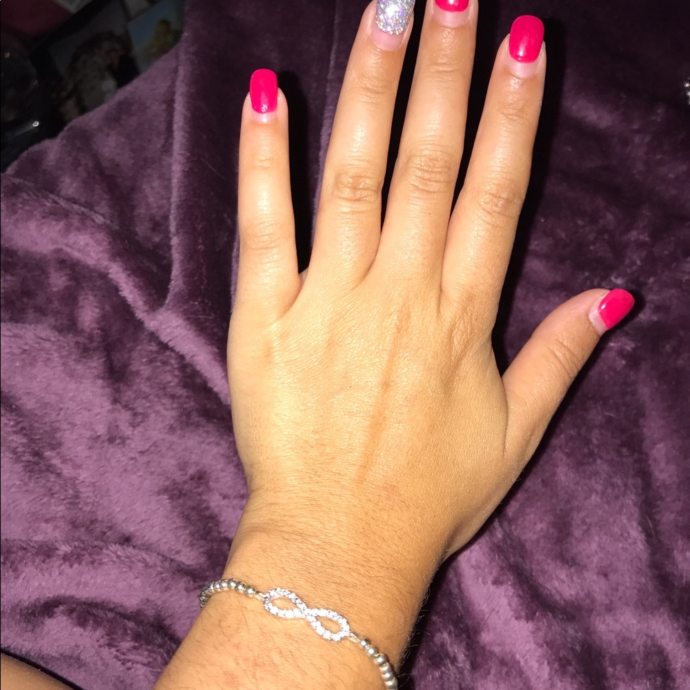 Infinity beaded bracelet
