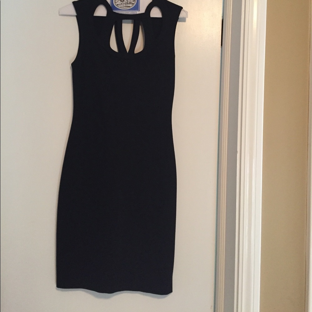 Beautiful Diane vonFurstenberg Black Dress-size 0