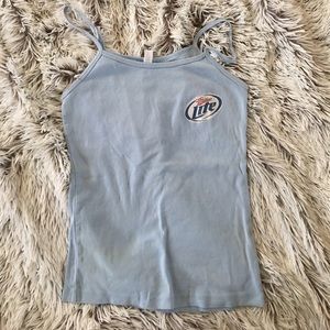 Vintage Miller Lite tank