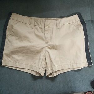 Khaki and black stripe size 12 shorts