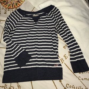 striped hollister long sleeve