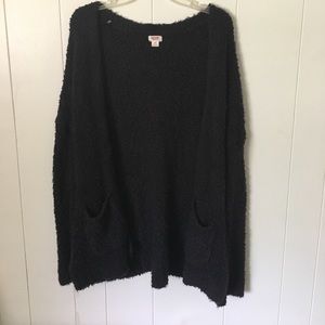 Cozy black sweater
