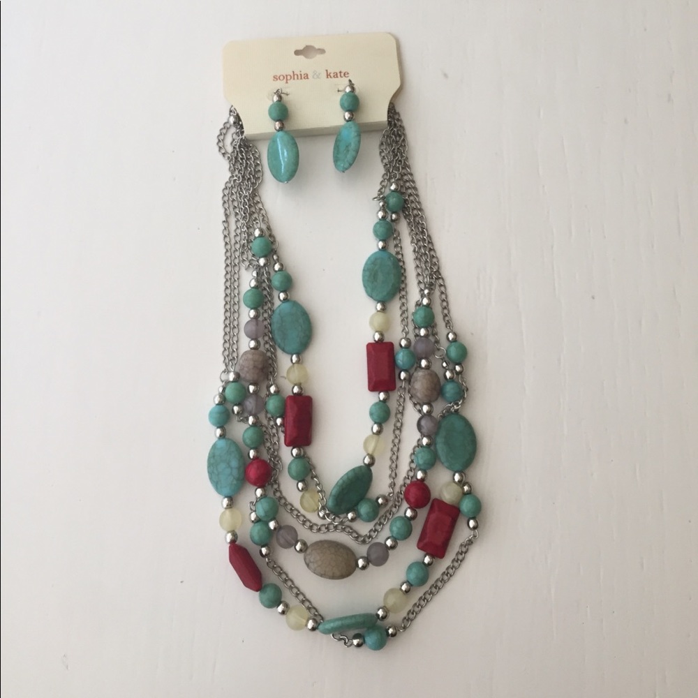 Sofia & Kate Necklaces +Earrings