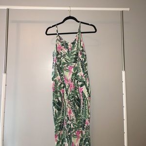 Old Navy tropical jumpsuit