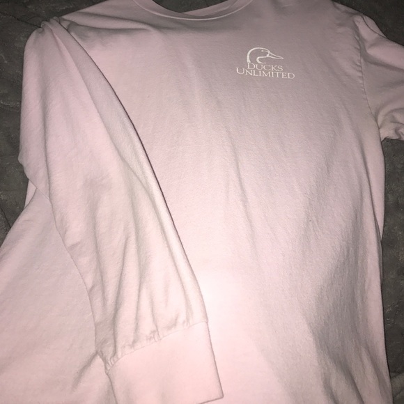 pink long sleeve ducks unlimited shirt - Picture 1 of 3