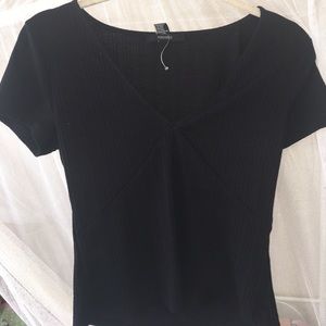 Forever 21 crop v neck