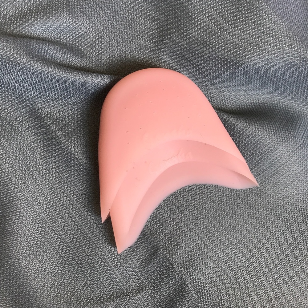 Two gel ballet point shoe sock