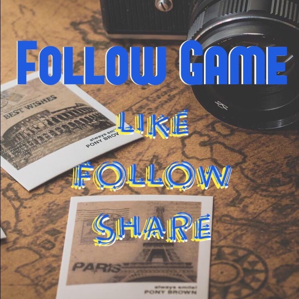 🌹Follow Game🌹FULL SHARE BACK!!!!!
