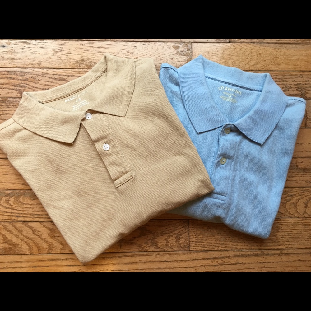 2️⃣ MEN'S POLOS (large) St. John's Bay