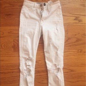 Distressed Hollister jeans