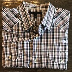 Banana Republic double pocket button down