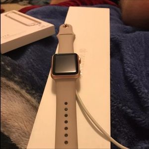 38mm Rose Gold Series One Apple Watch