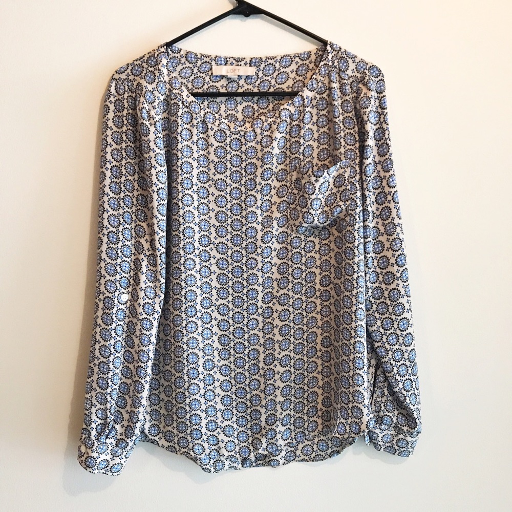 Loft Printed Blouse