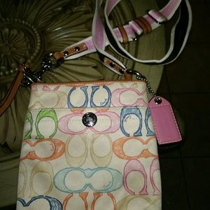 Coach Multi Color Cross Body