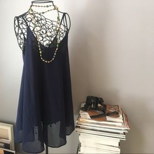 Navy dress