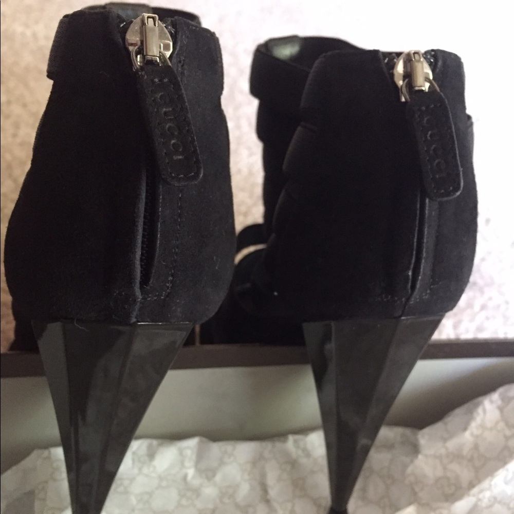 🔴Sold🔴Gucci ElasticRunwayCage Gladiator - Picture 5 of 8