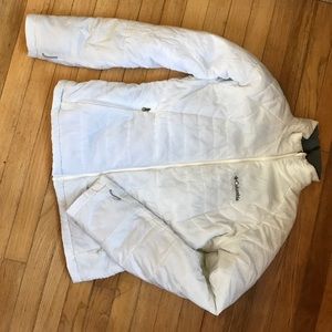 Columbia white puffy coat