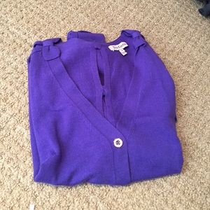 Royal Purple Sweater