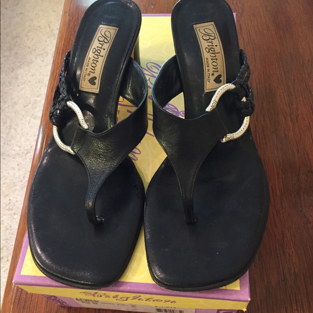 Brighton Mid-Heel Sandals-Tawny