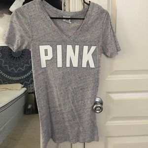 PINK v-neck shirt
