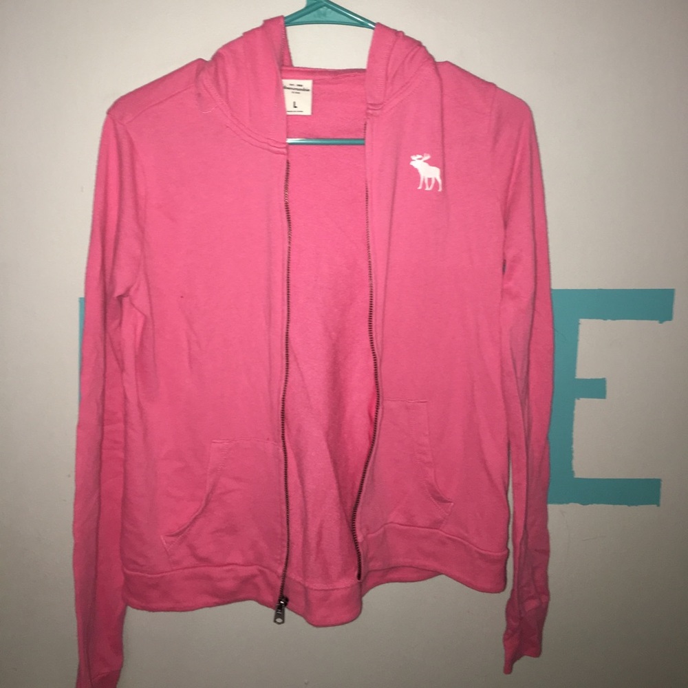Kids Large Abercrombie zip up sweatshirt