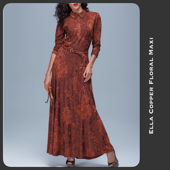 Copper Dress Size 14