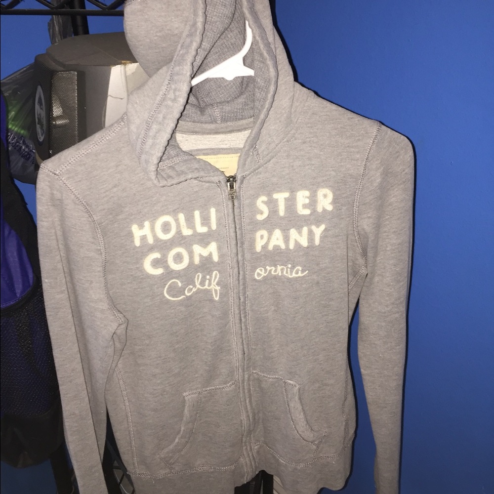 bright & clean hollister jacket.