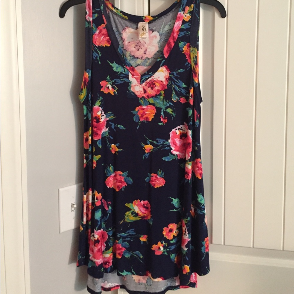 Floral Tunic Tank
