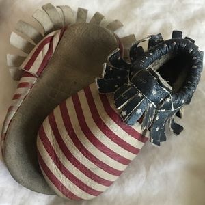 Stars and Stripes Freshly Picked moccasins