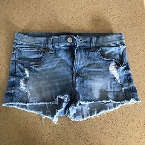 Express jean shorts, size 4