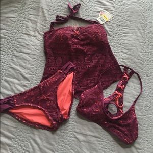 SALE!!!! BECCA by Rebecca Virtue swim suit set