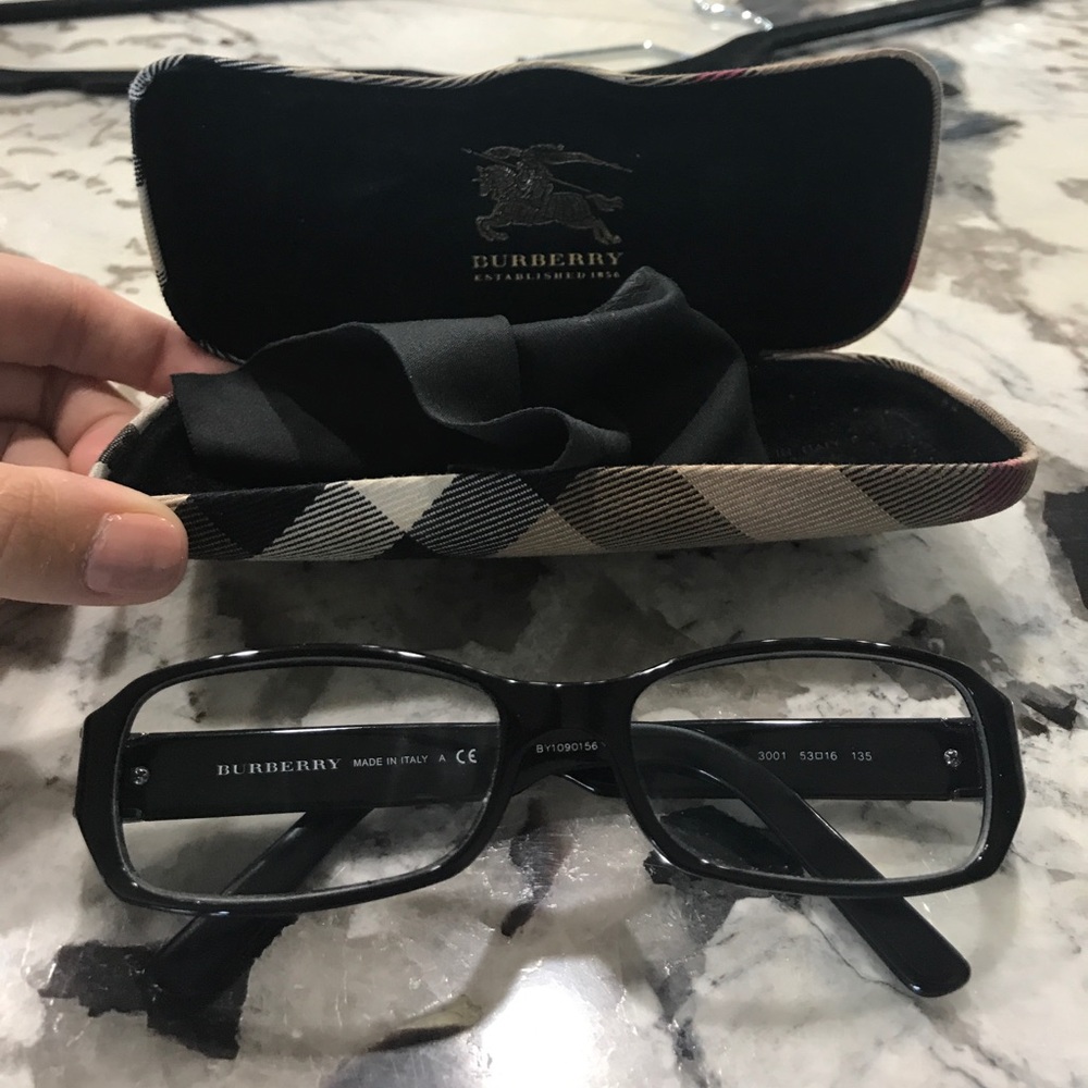 Burberry eyeglass frames
