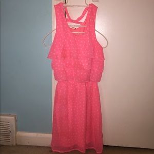 Pink Wavy Dress