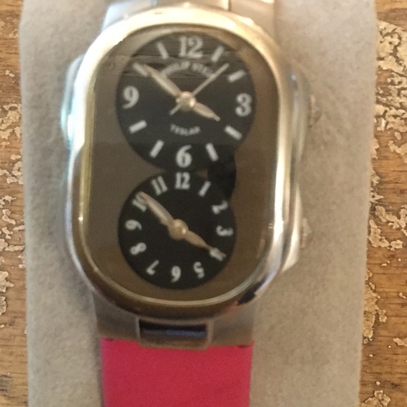 Pink Phillip Stein watch