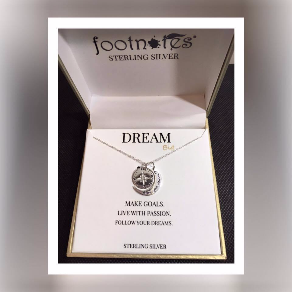 Sterling Silver Dream Big Necklace