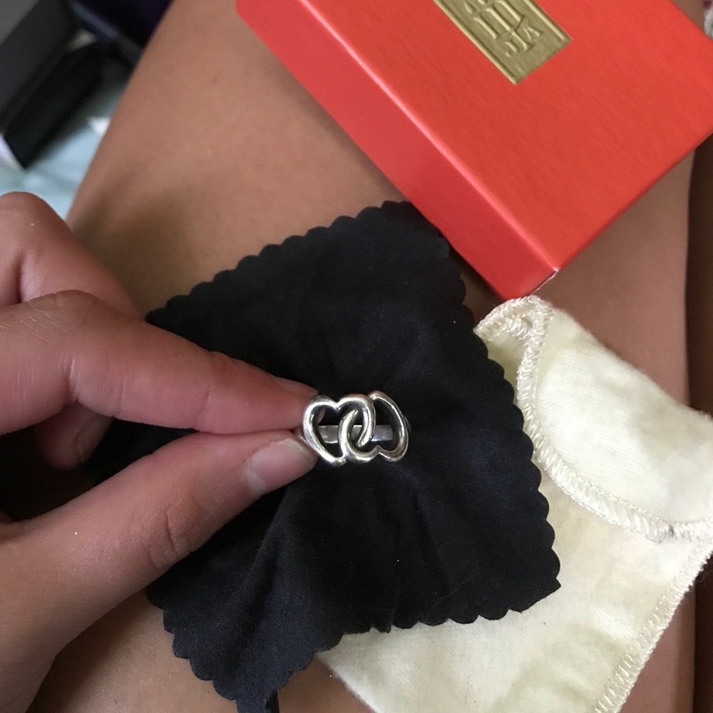 Linked Hearts ring James Avery